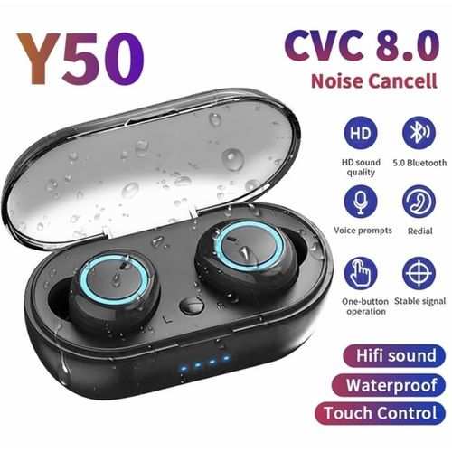 Generic Bluetooth Headsets Noise Cancelling Wireless Earphone BT 5.0