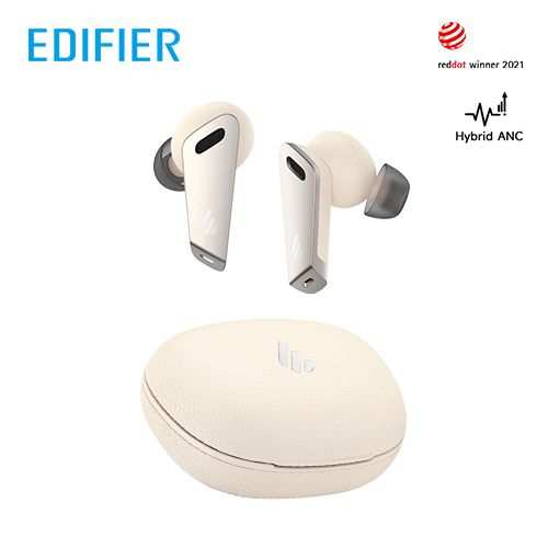Edifier TWSNB2 Wireless Headphone,Bluetooth Headset Earpiece,Active Noise Cancelling,IP54 Sweatproof,Long Battery Life