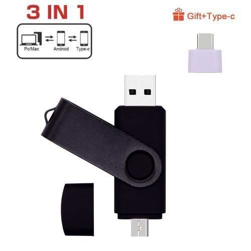 Generic 128GB Ultra Dual Drive Usb Flash Drive 3 IN 1