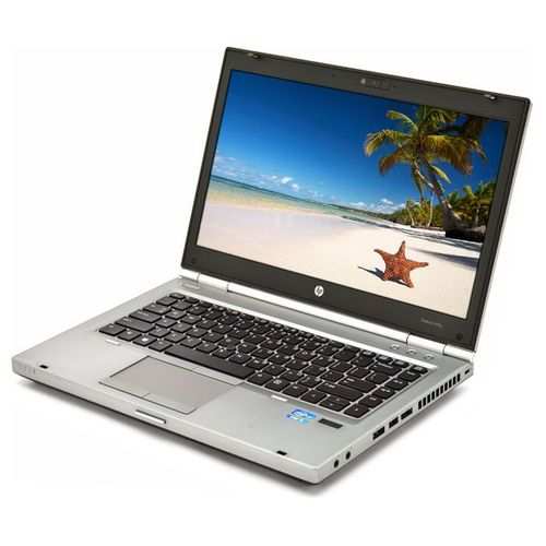 HP Refurbished Elitebook 8470p - Core I5 - HDD 500GB - 4GB RAM Dvdrw Cam Silver - 14"