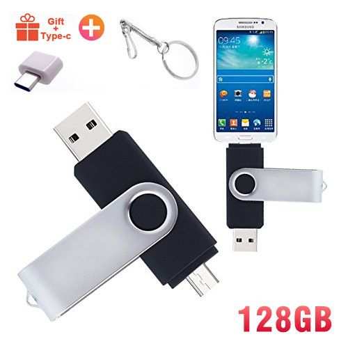 Generic 128gb OTG 3 In 1 Photo Stick USB Flash Memory Drive OTG+Type-C Micro