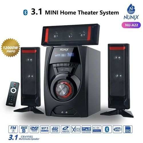Nunix 3.1 Home Theater Sound System A22