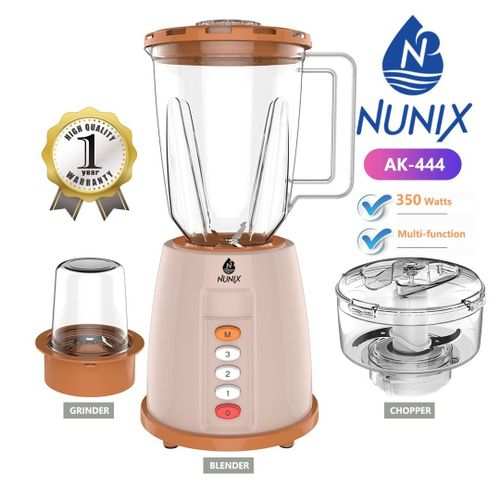 Nunix 3 In 1 Blender, Grinder & Chopper Model