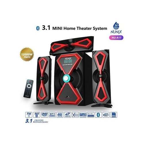 Nunix A17 3.1 CH Home Theatre Speaker System