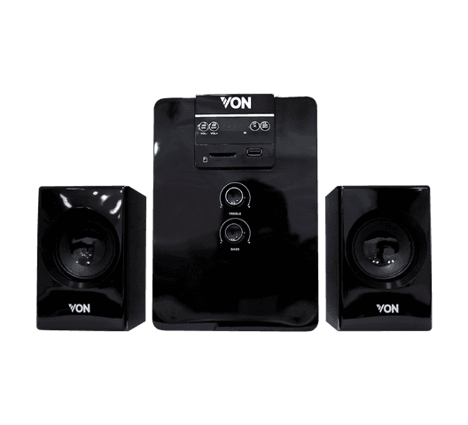 Von 2.1CH 45W  Subwoofer – USB, Rms