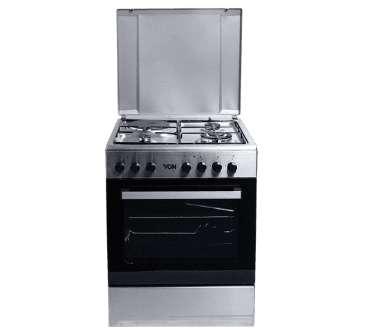 Von VAC6S031UX 3 Gas + 1 Electric Cooker