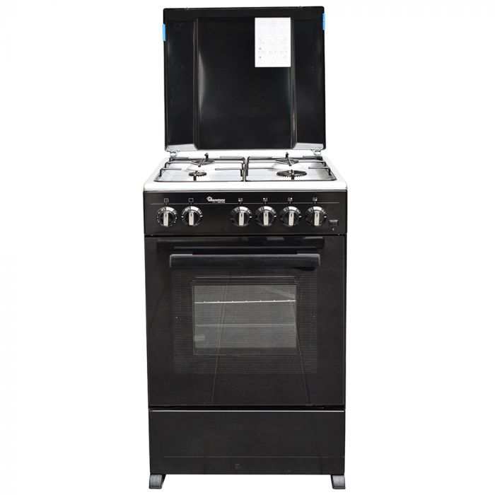 Ramtons 4 Gas 50X50 All Gas Cooker Black