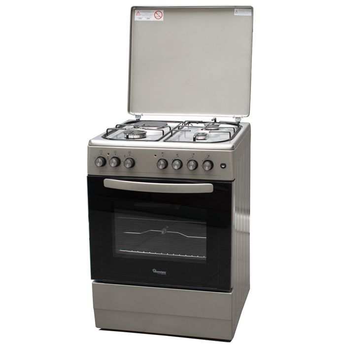 Mika 3G+1E 60X60 Stainless Steel Top Cooker- RF/410