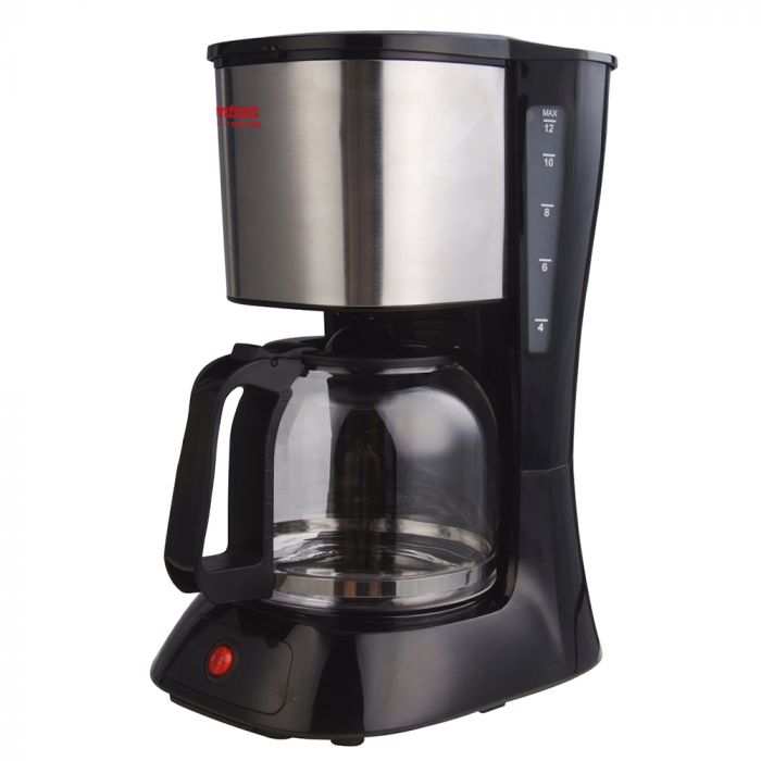 Ramtons Coffee Maker With 1.5 Liters Jug, Black