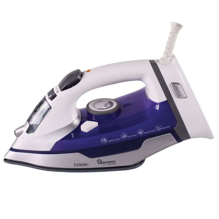 Ramtons White And Purple Steam & Dry Cordless Iron