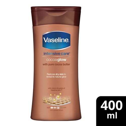 Vaseline Cocoa Glow Intensive Care Moisturizing Body Lotion - 400ml