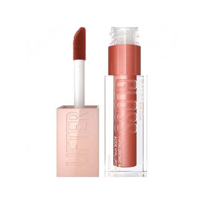 Maybelline Lifter Gloss Hydrating Lip Gloss With Hyaluronic Acid, Topaz