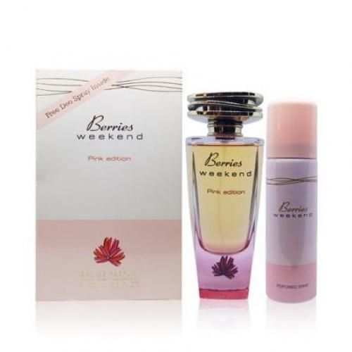 Fragrance World Berries Weekend Pink Edition +DEO