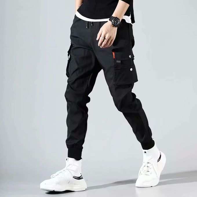 Fashion Men Trousers Pants Casual Track Pants Summer Plus Size Joggers Men's Clothing