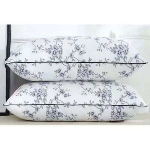 Generic Set Of 2 Bed Pillow (Pair- Pure Fibre Filled).