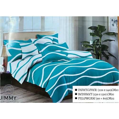 Generic Fashionable Duvet Cover Set With Matching Curtains