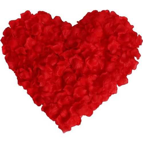 Fashion 200 Silk Rose Petals Artificial Flowers For Wedding Parties Decoration