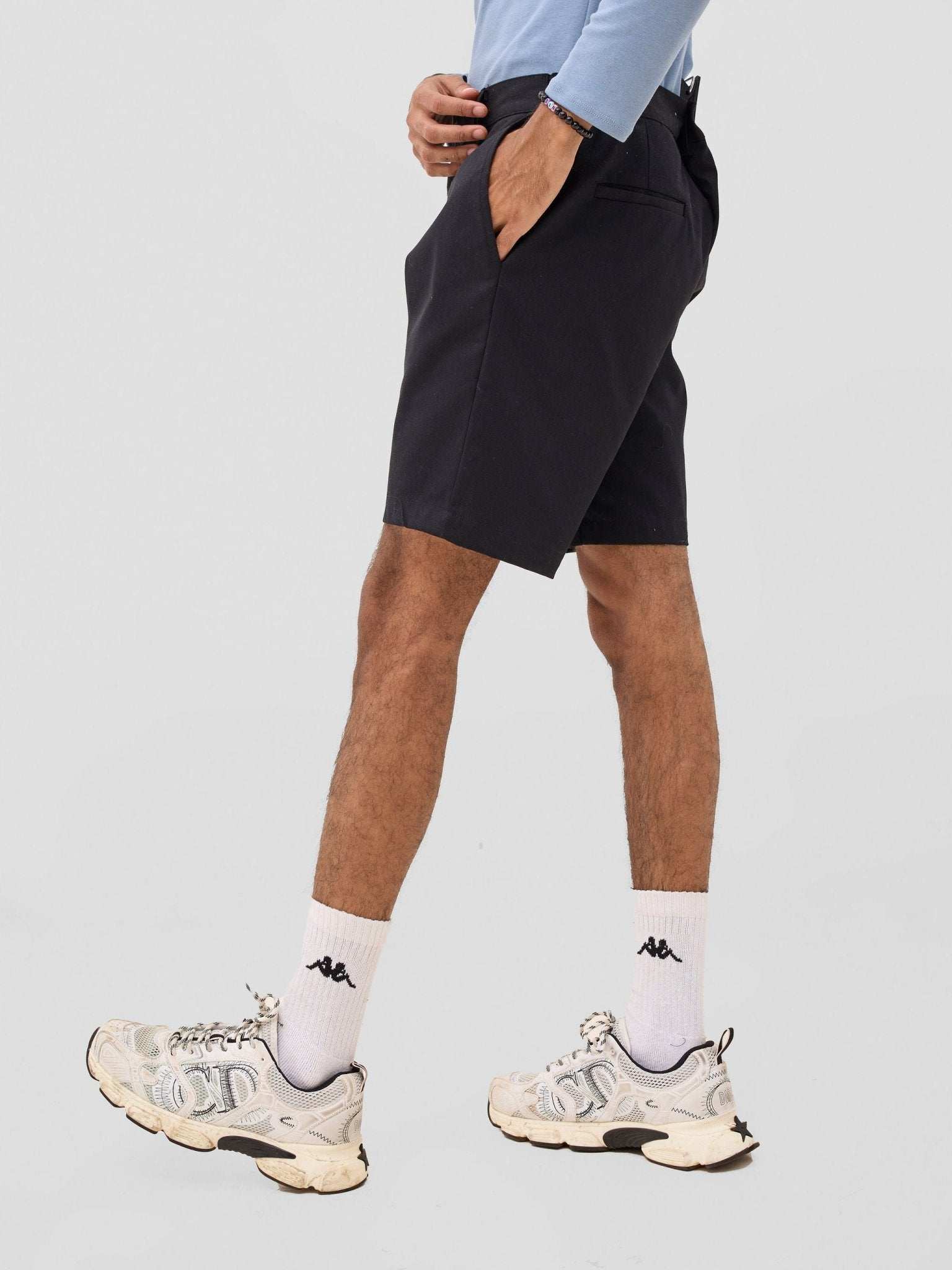 Zoya Sadira Mens' Chino Shorts - Black - image 5