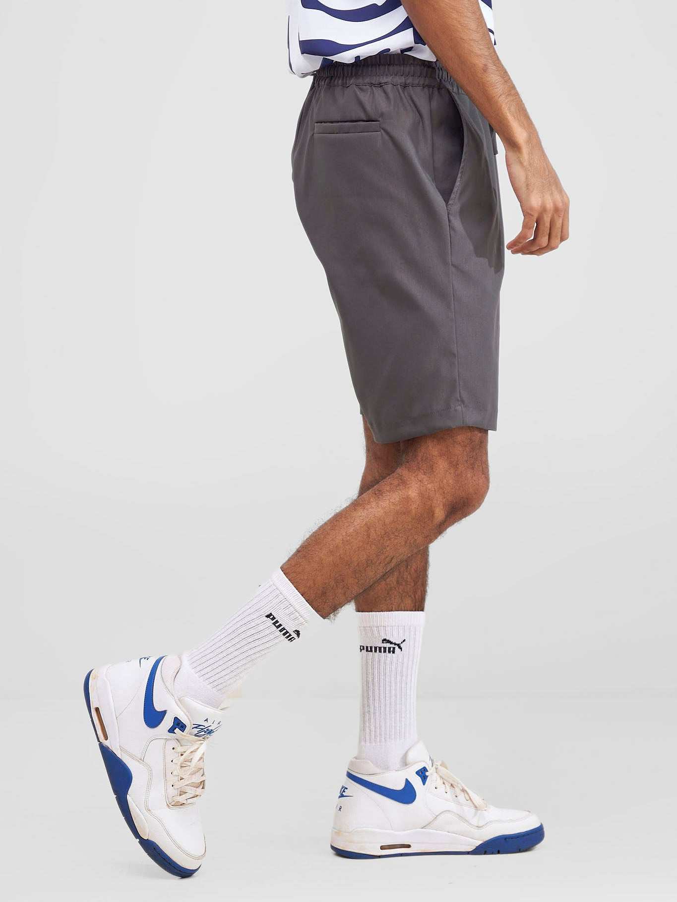 Zoya Shani Men's Drawstring Shorts - Dark Grey - image 1
