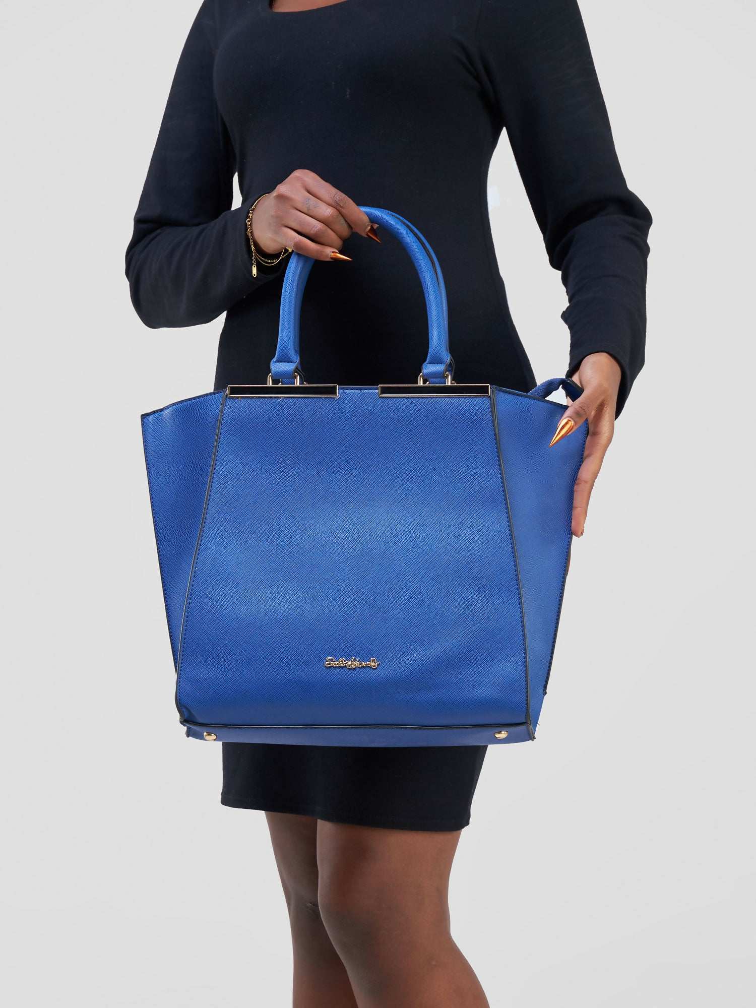 The Fashion Frenzy Hand Bag - Blue - image 3