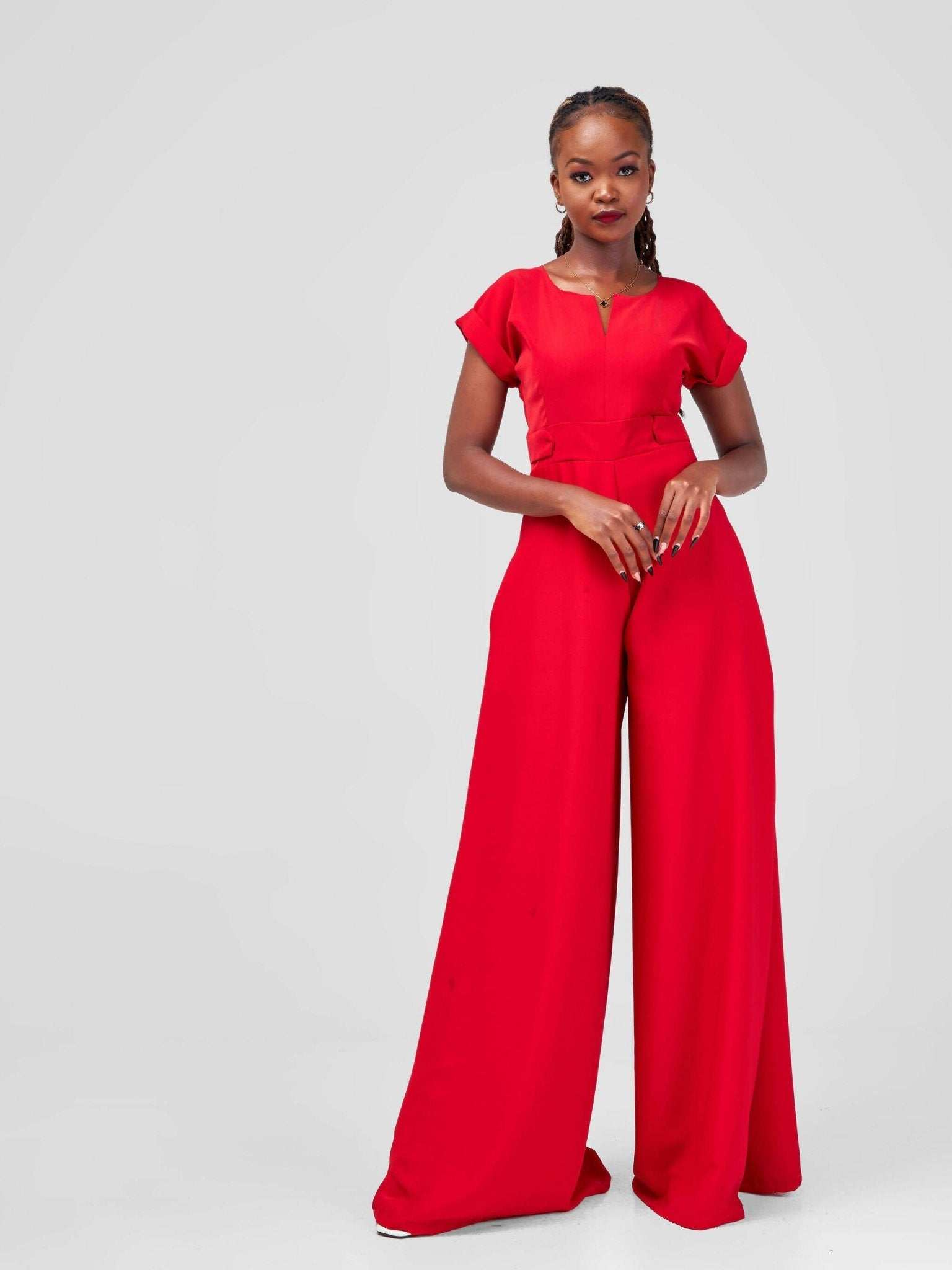 Dhana Jumpsuit - Red - image 1