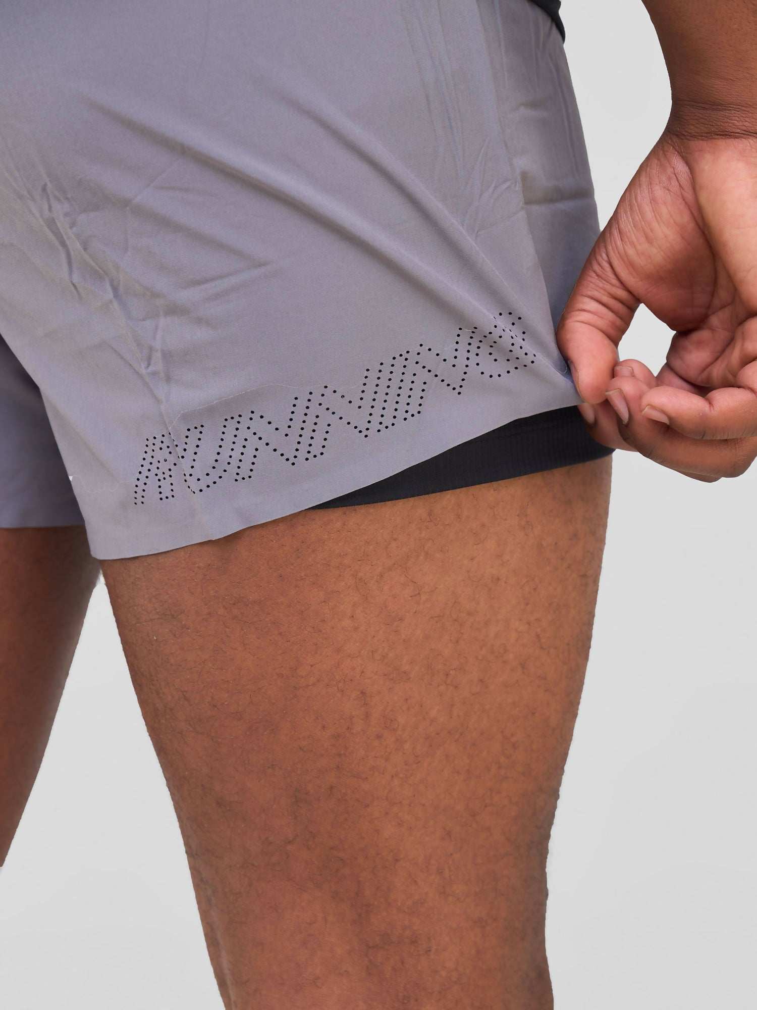 Running Shorts - Grey - image 4