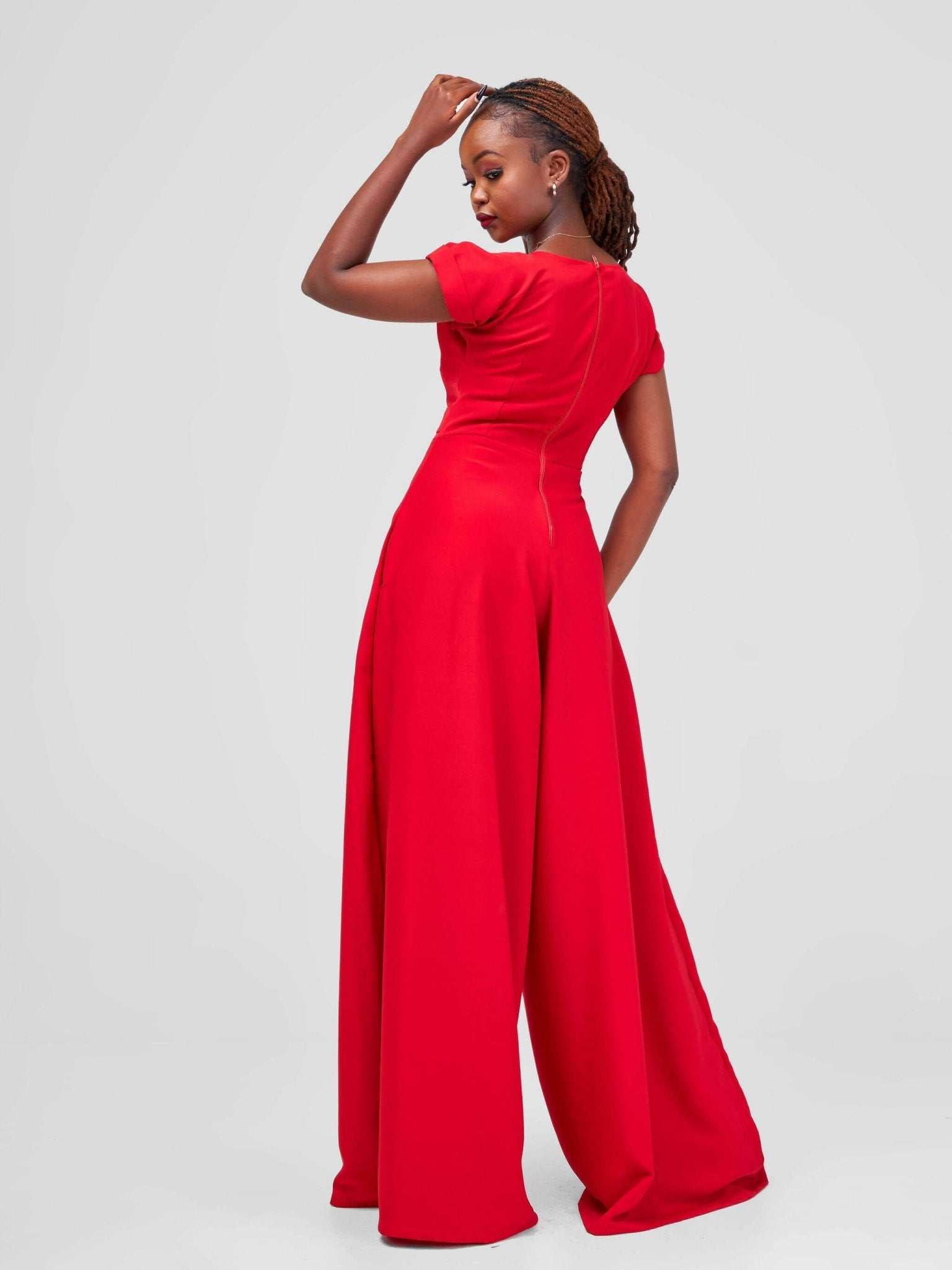 Dhana Jumpsuit - Red - image 3
