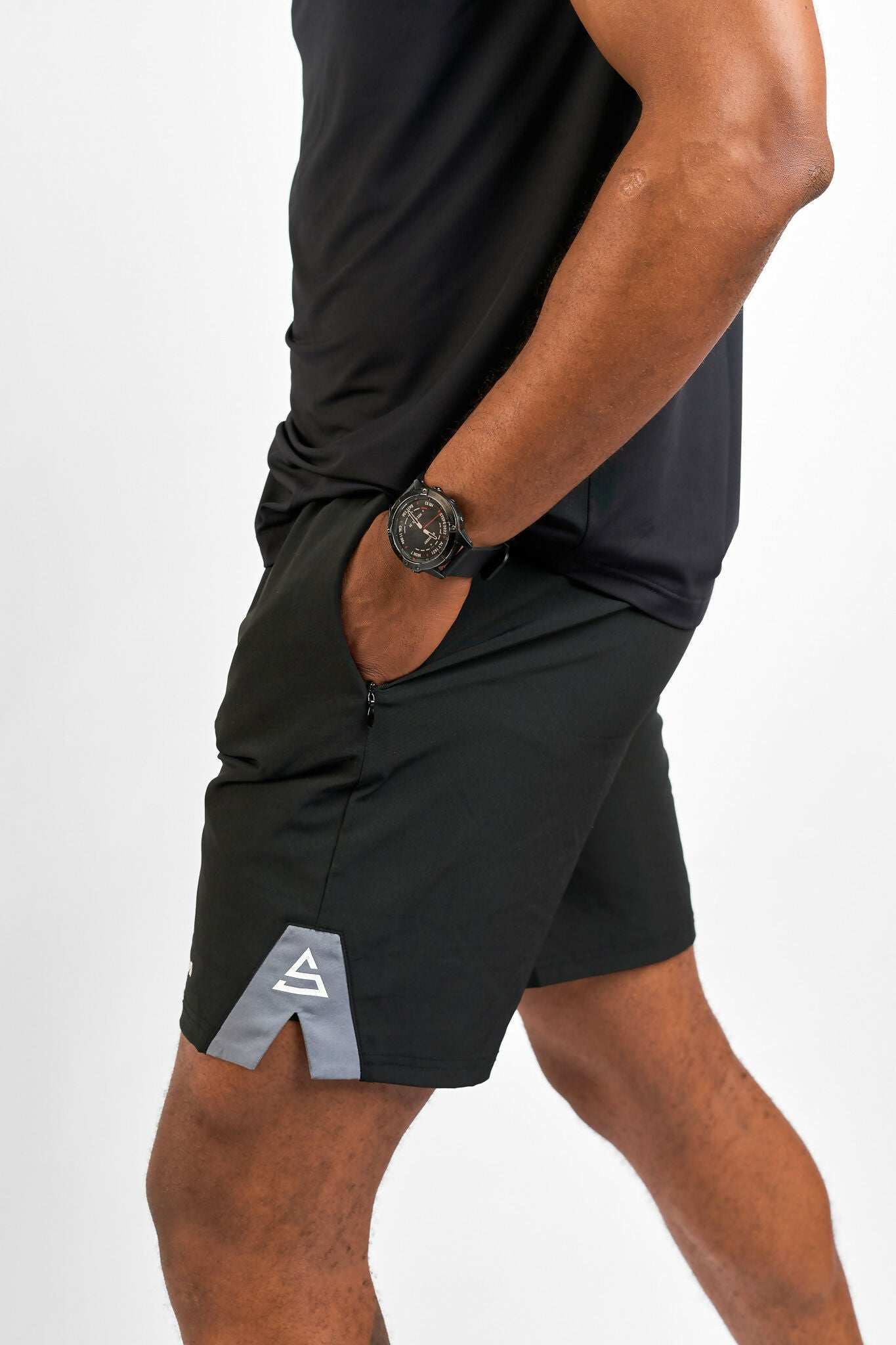 Rotator Active Wear Men's Short - Black - image 3
