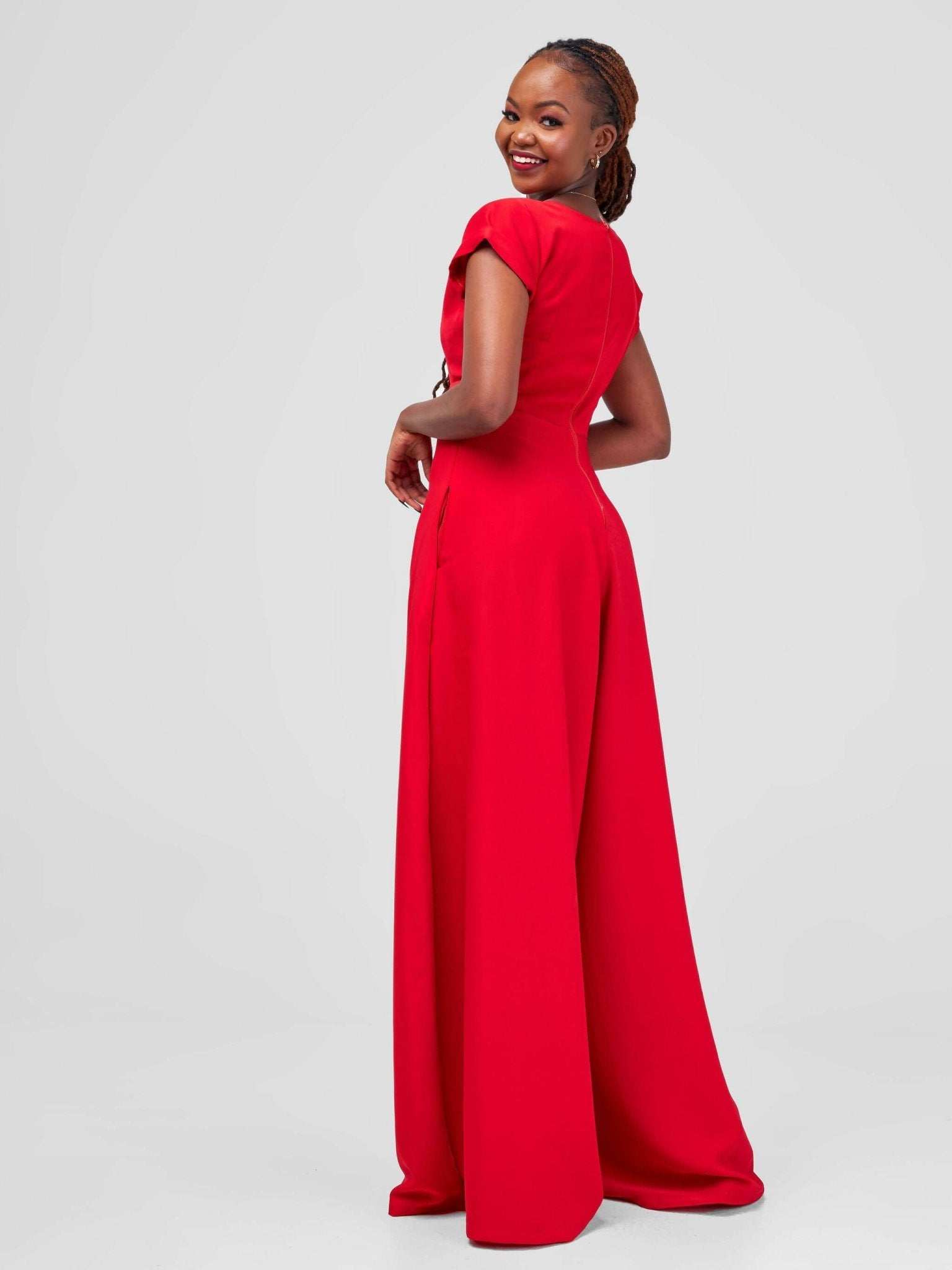 Dhana Jumpsuit - Red - image 2